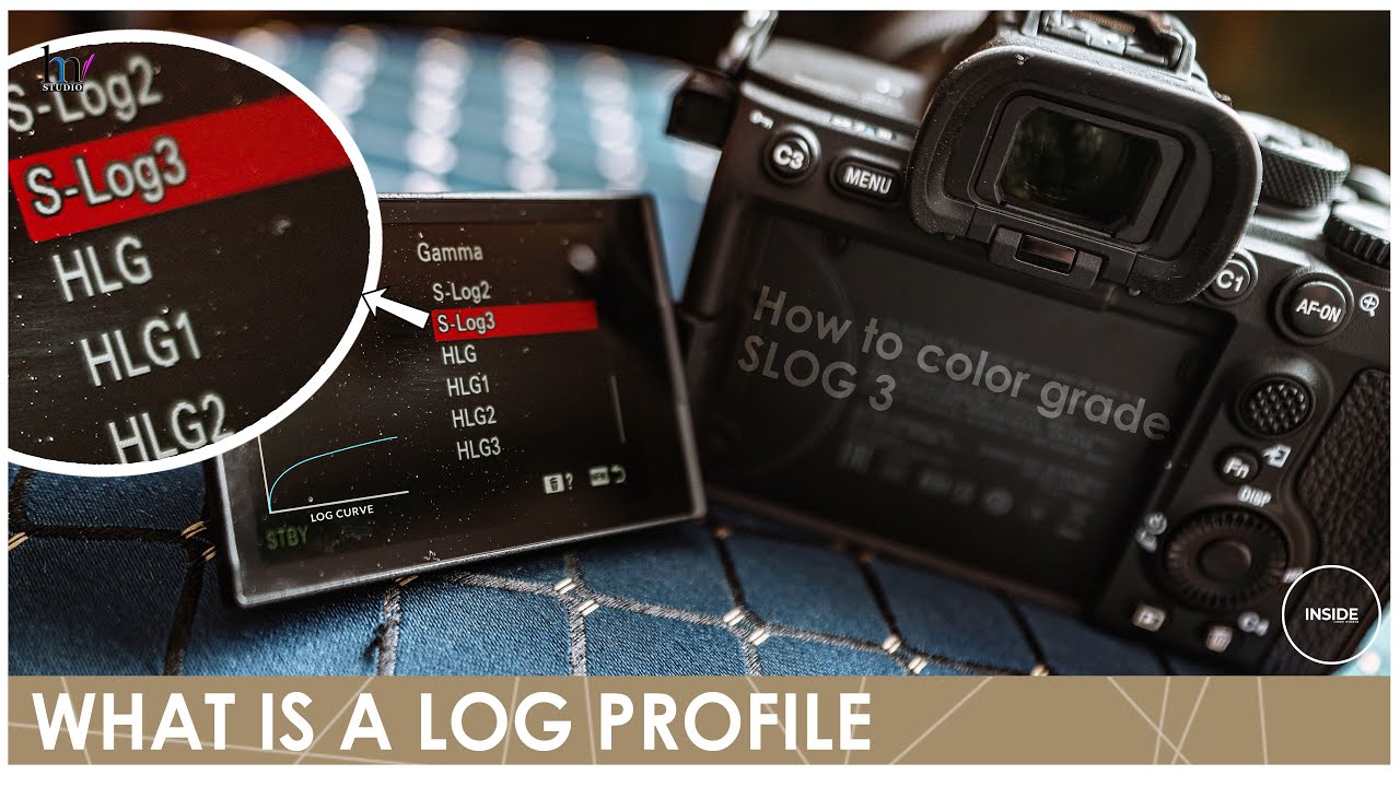 How To Color Grade Sony SLOG 3 10bit Video || What and Why to shoot in a log Profile || INSIDE