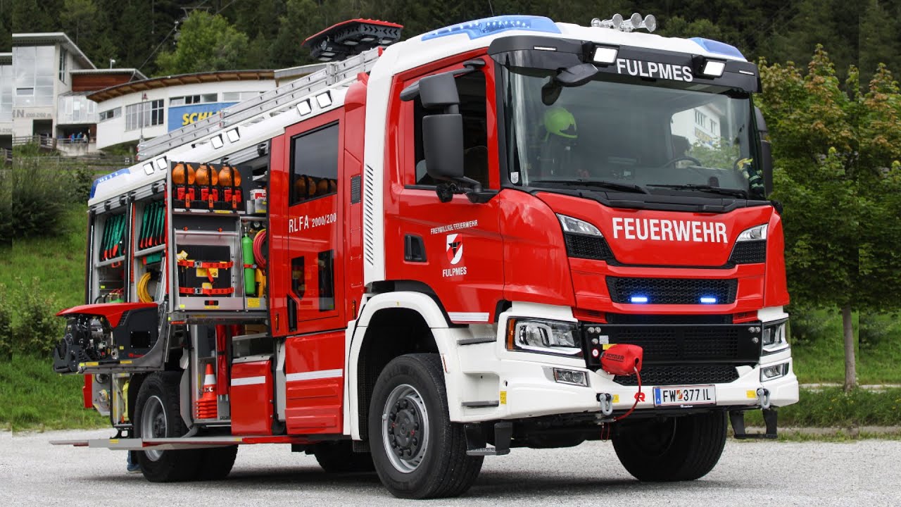 Freiwillige Feuerwehr Fulpmes | Neue Scania P360 Rosenbauer RLF-A | FT Emergency Productions