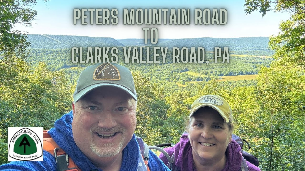 Hiked from Peters Mountain to Clarks Valley Road including part of the Victoria trail.