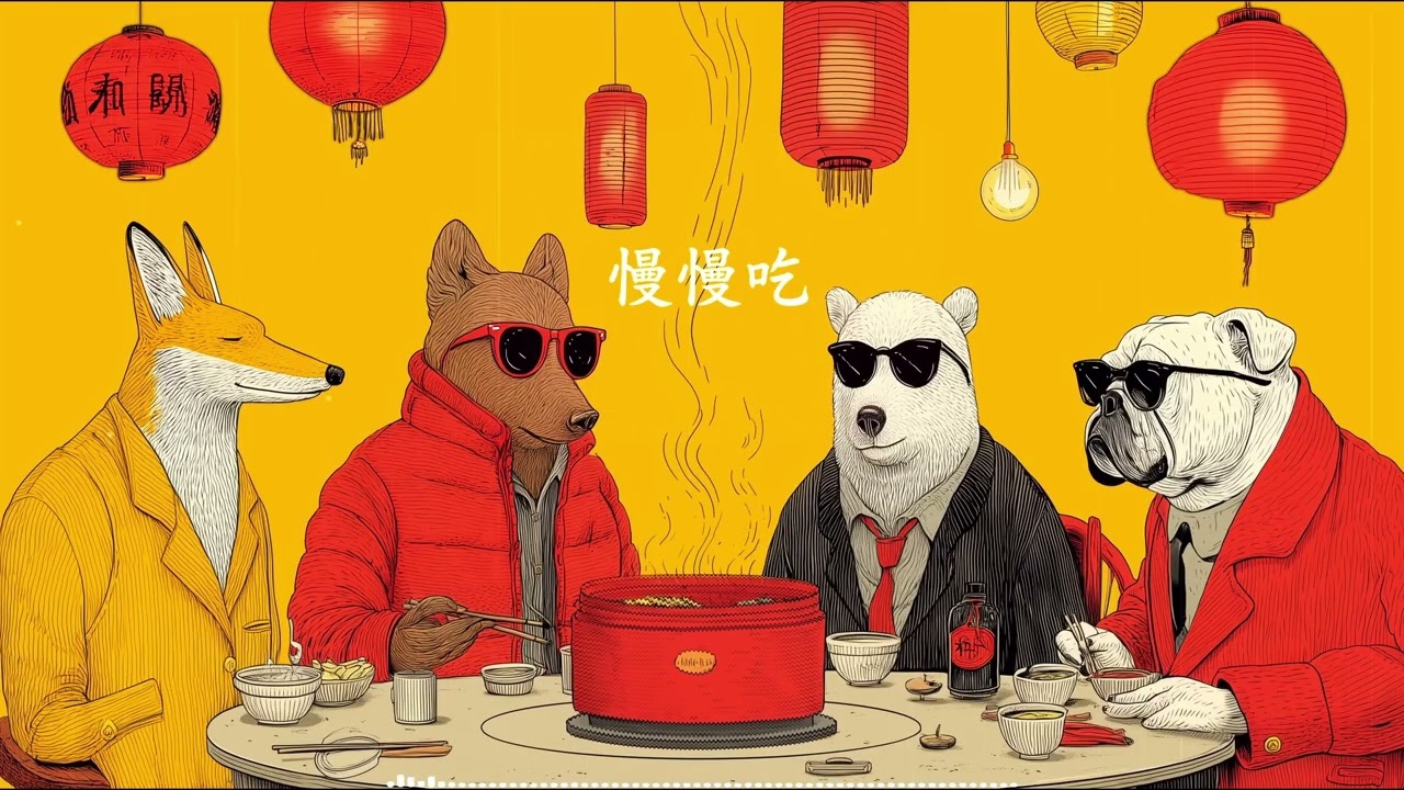 Chinatown Groove 🥢🐾 | Chill Hip Hop Beats для фокуса, работы и учёбы