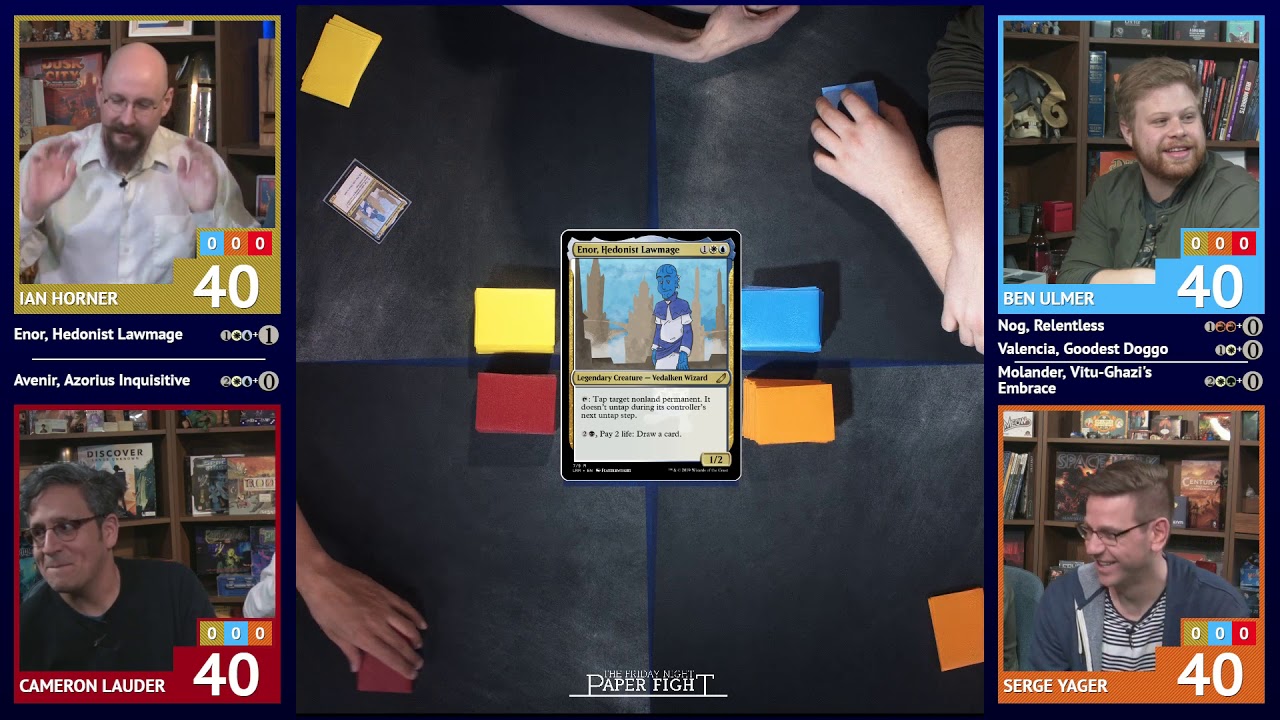Friday Night Paper Fight — Bylaw & Order Commander