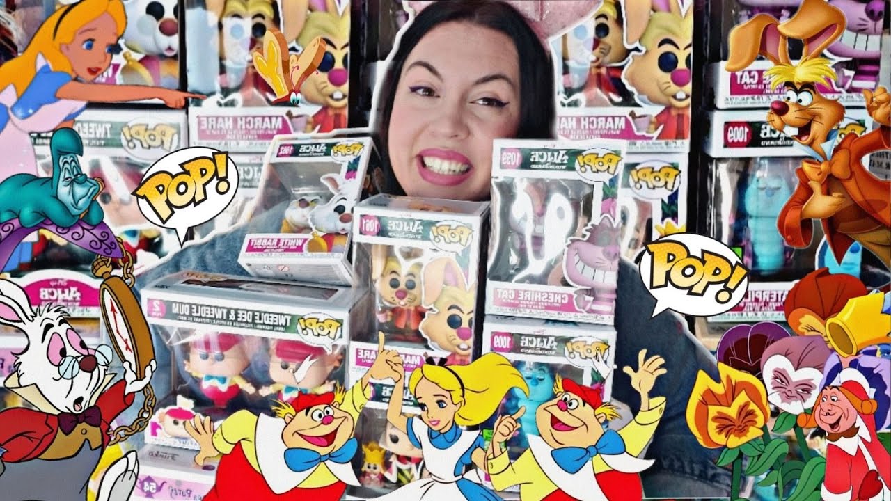 UNBOXING NUEVA COLECCIÓN DE ALICIA EN EL PAÍS DE LAS MARAVILLAS FUNKO POP!