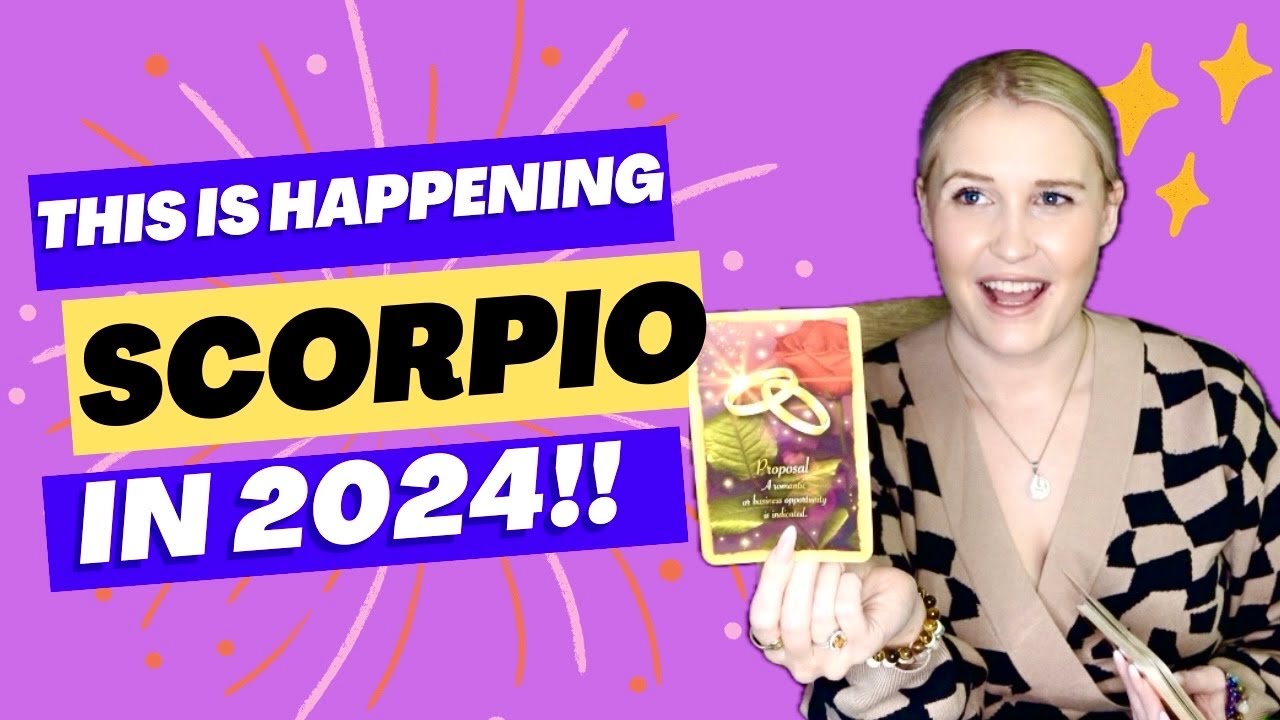 SCORPIO: “CONGRATULATIONS SCORPIO!! THIS IS GOING TO BE ONE OF THE BEST YEARS YOU’VE EVER HAD!!”
