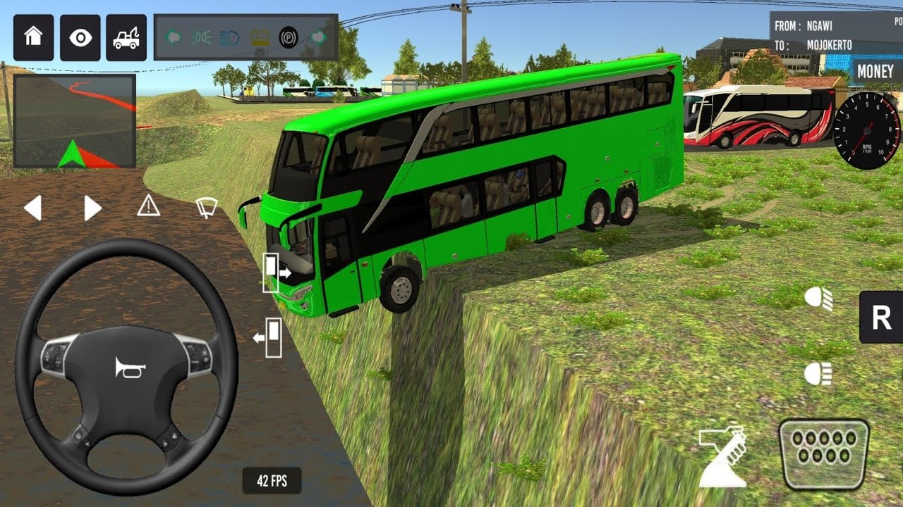 Indonesia Coach bus driving 💥 😍| Euro bus simulator 2026 Android gameplay #game 1 Part 70