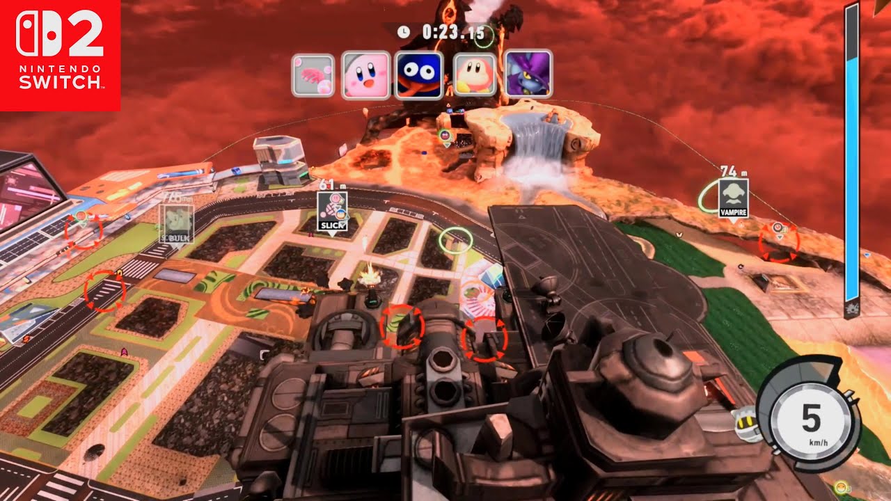 Kirby Air Riders | Ride Gigantes, City Trial Field (Lv.9) & Stadium Vs Gigantes [SW2]