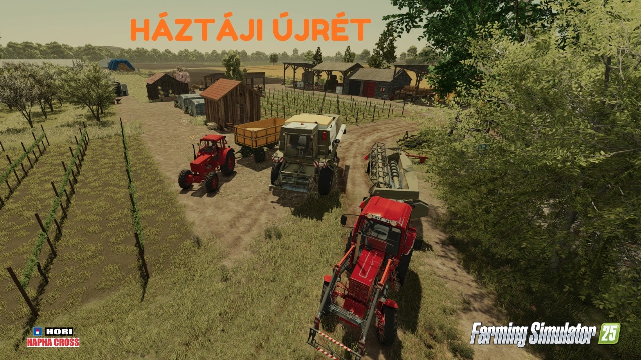 ELSŐ ARATÁS A FORTSCHRITT E 516 -AL 🚜❗- HÁZTÁJI ÚJRÉT - Farming Simulator 25 -15.RÉSZ🌾