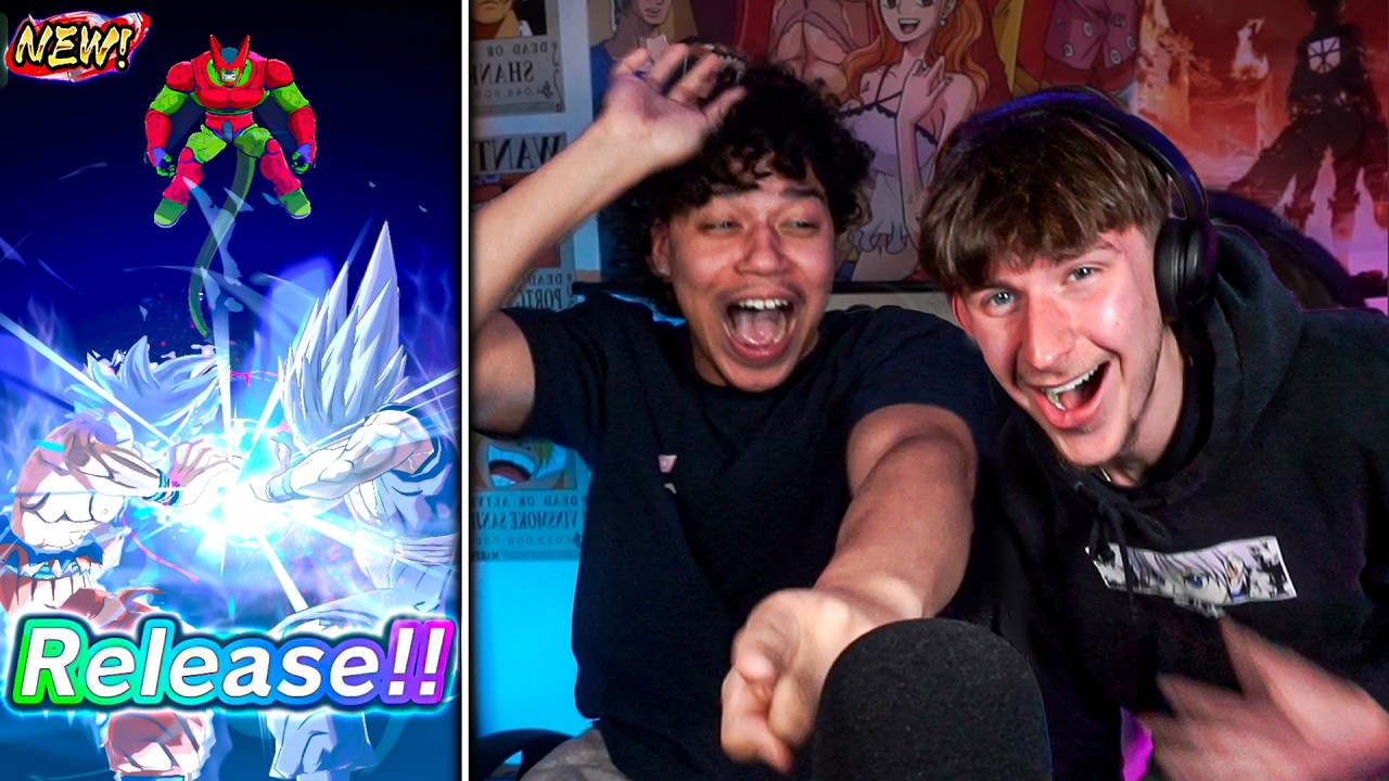 MY BRO GOT THE CELL MAX ANIMATION IN HIS FIRST EVER DRAGON BALL LEGENDS SUMMONS!