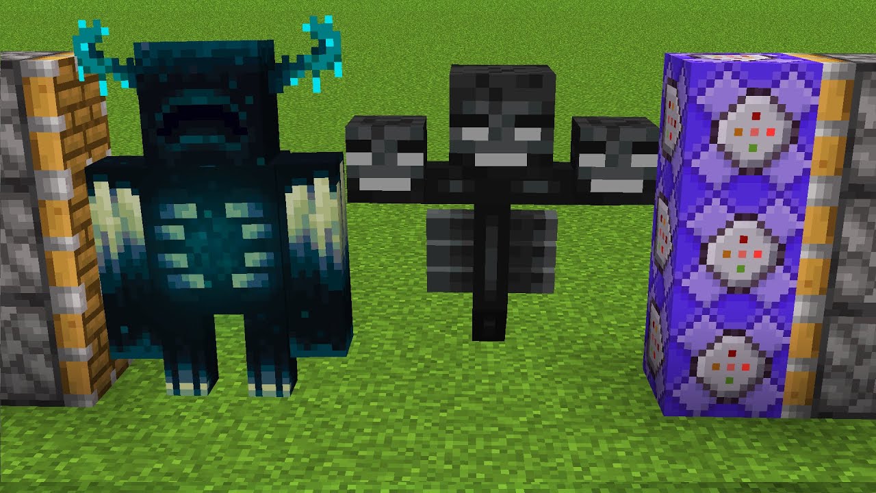 Warden + wither + command Block = ?