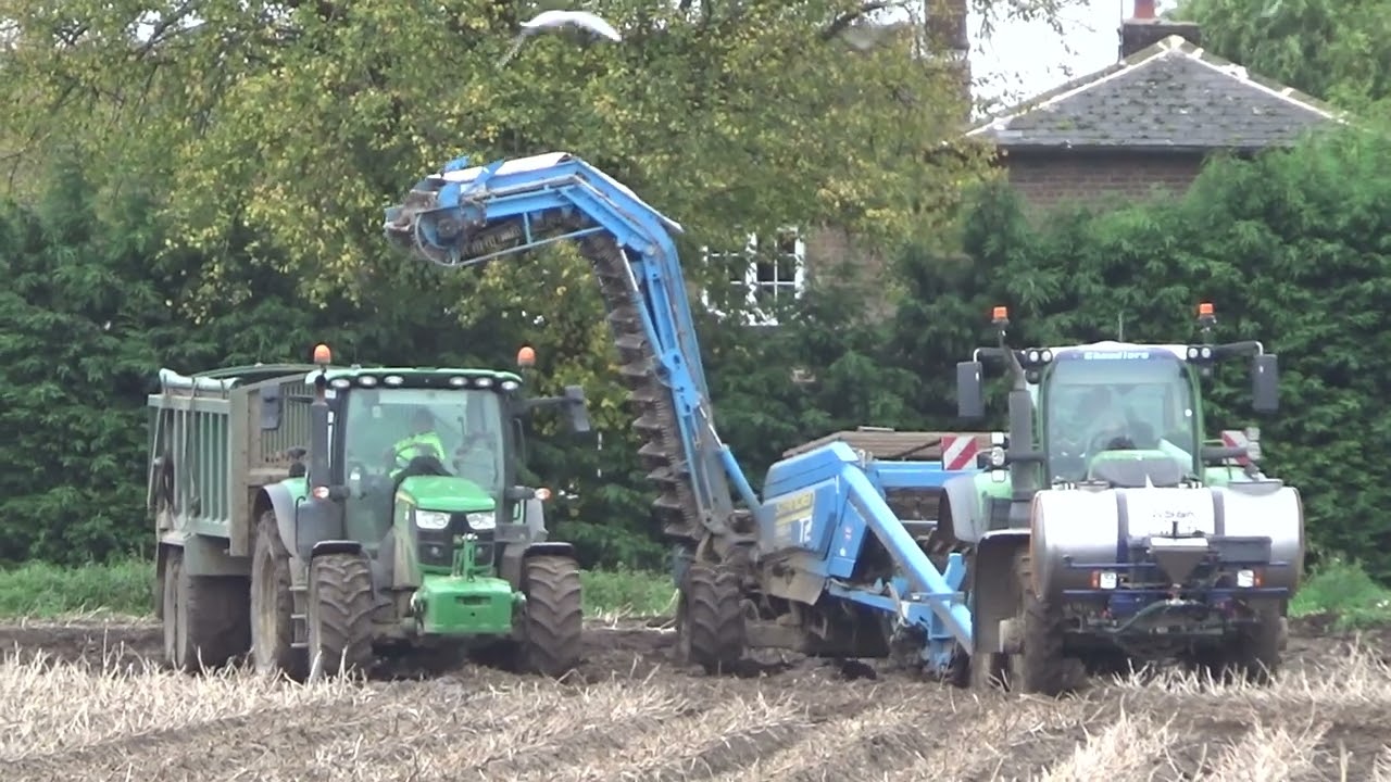 Farming life in Lincolnshire   Potato Harvest Oct 24