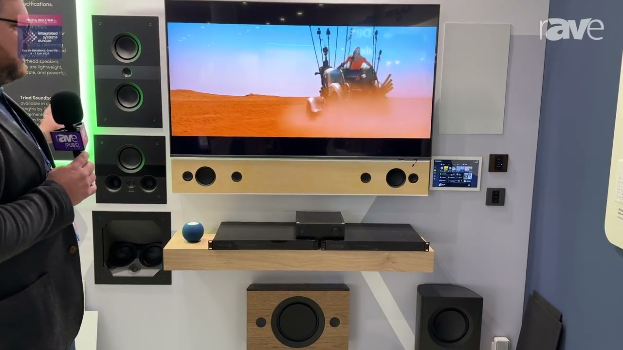 ISE 2025: ADI Unveils TRIAD Series of In-Wall Home Theater Speakers
