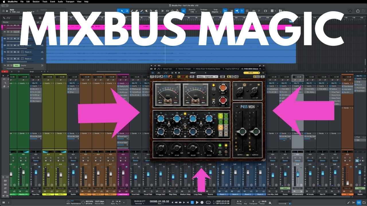 Mixbus Magic with the Pulsar Modular P455 MDN Sidecar