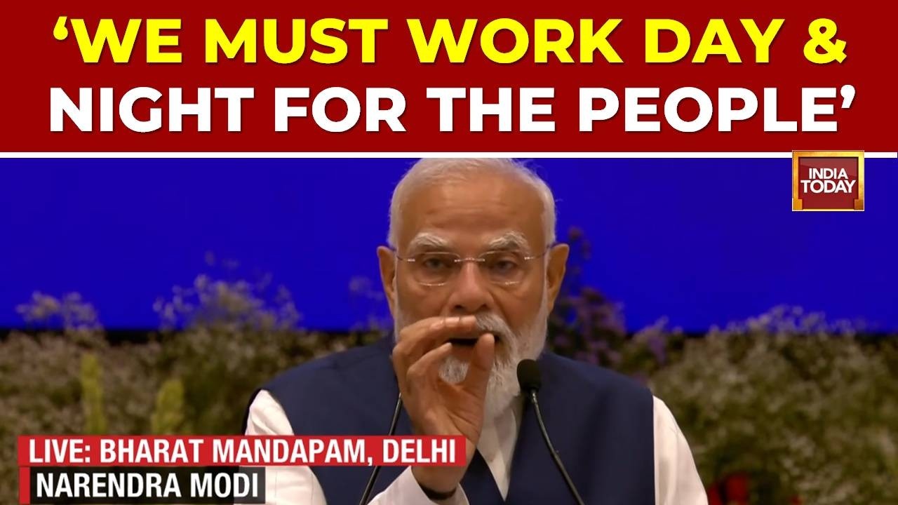 PM Modi Highlights NDA's 12-Year Report Card, Economic Growth, Middle-Class Benefits & Digital Boom