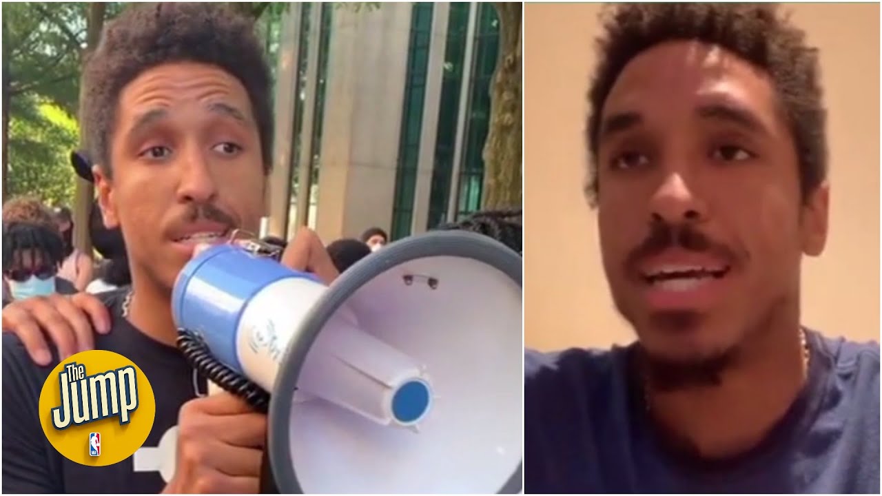 Malcolm Brogdon on joining peaceful protest with Jaylen Brown in Atlanta | The Jump