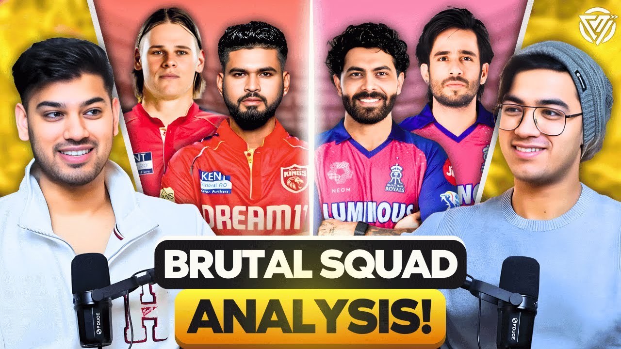 IPL 2026 - RR & PBKS Squad Analysis, Best Playing 11, SWOT & Predictions