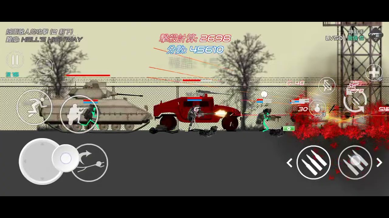 stick warfare:blood strike [hell’s highway] extermination wave15～16,marksman ,M417 DMR only