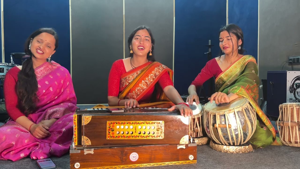 Shree Krishn bhajan | मैं तो वृन्दावन जाऊंगी |Mona Chopra Muskan Chopra Kiran Chopra |