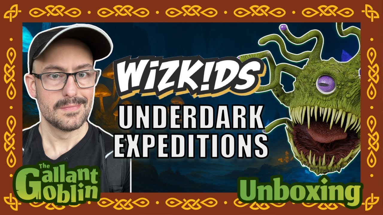 Underdark Expeditions Unboxing | Icons of the Realms | WizKids