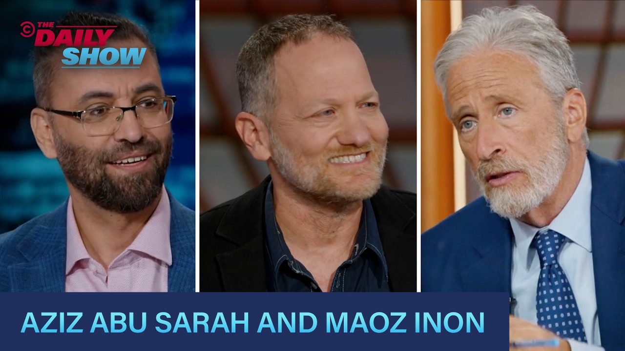 Aziz Abu Sarah and Maoz Inon - &ldquo;The Future Is Peace&rdquo; | The Daily Show