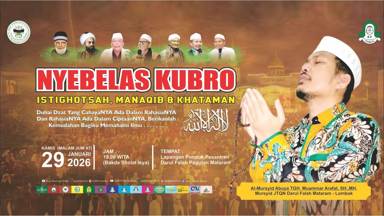 🔴 LIVE..!! NYEBELAS KUBRO ISTIGHOTSAH, MANAKIBAN DAN KHATAMAN