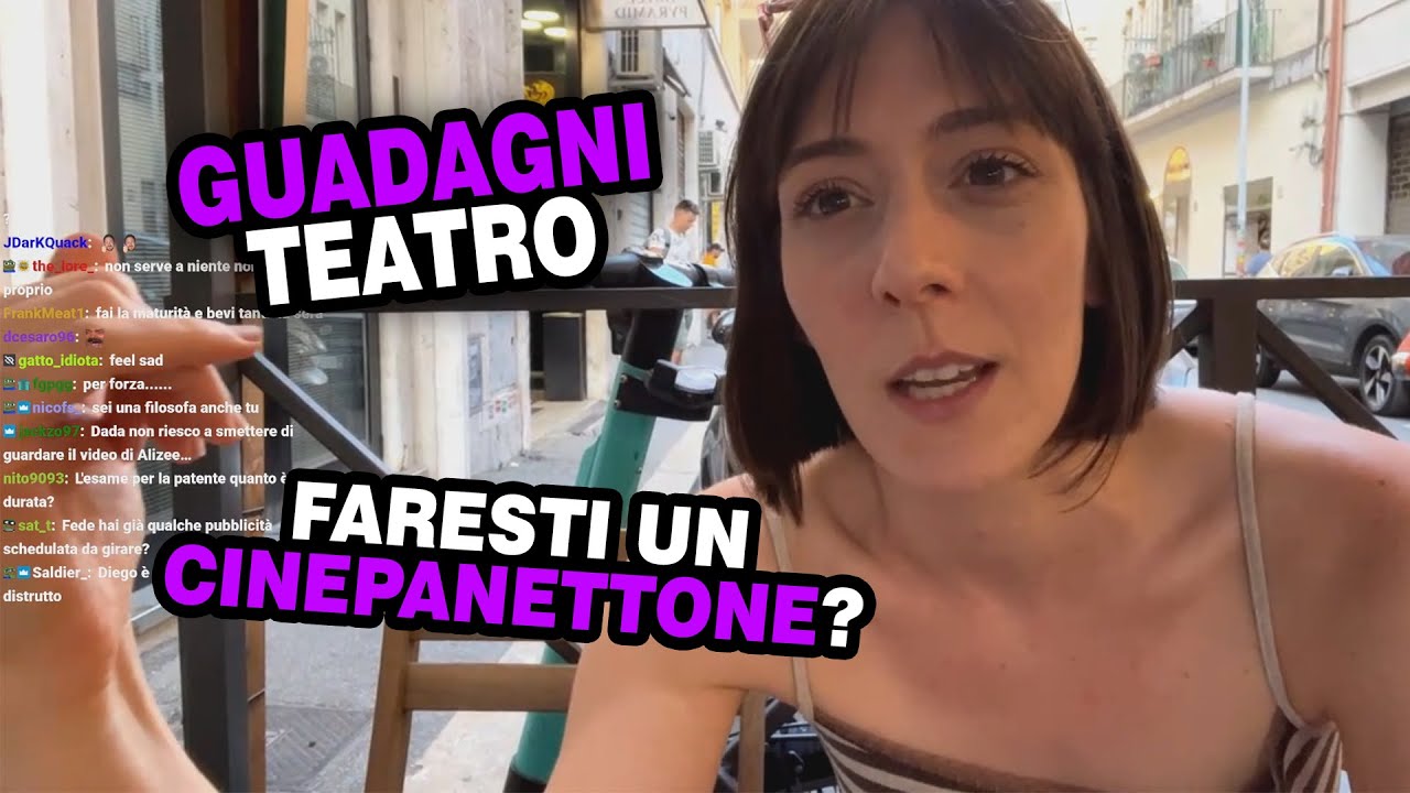 Federica parla di quanto si GUADAGNA in TEATRO e se farebbe un CINEPANETTONE per SOLDI