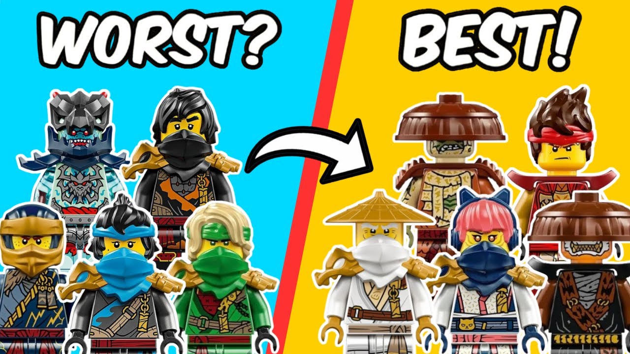Worst VS Best LEGO Ninjago Summer 2025 Minifigures!