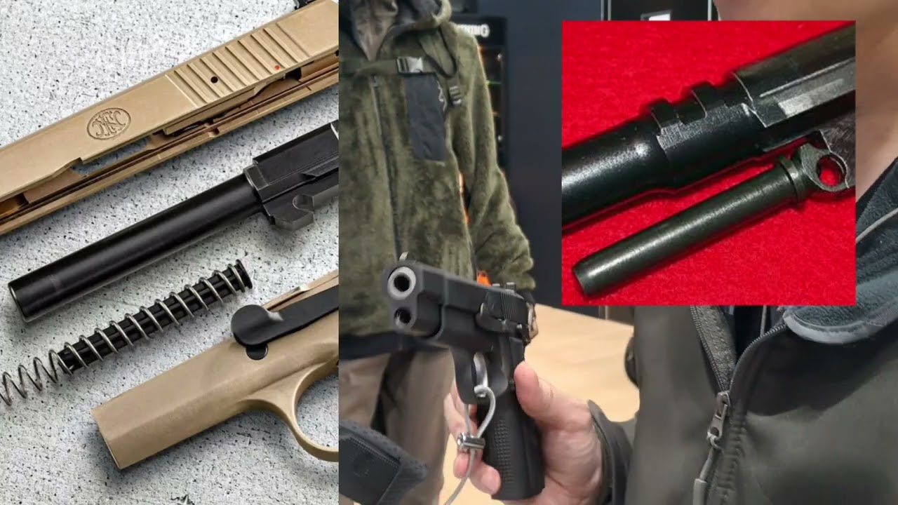 New HP reborn! FN Herstal 9mm Hi-Power FDE & Black at IWA 2025