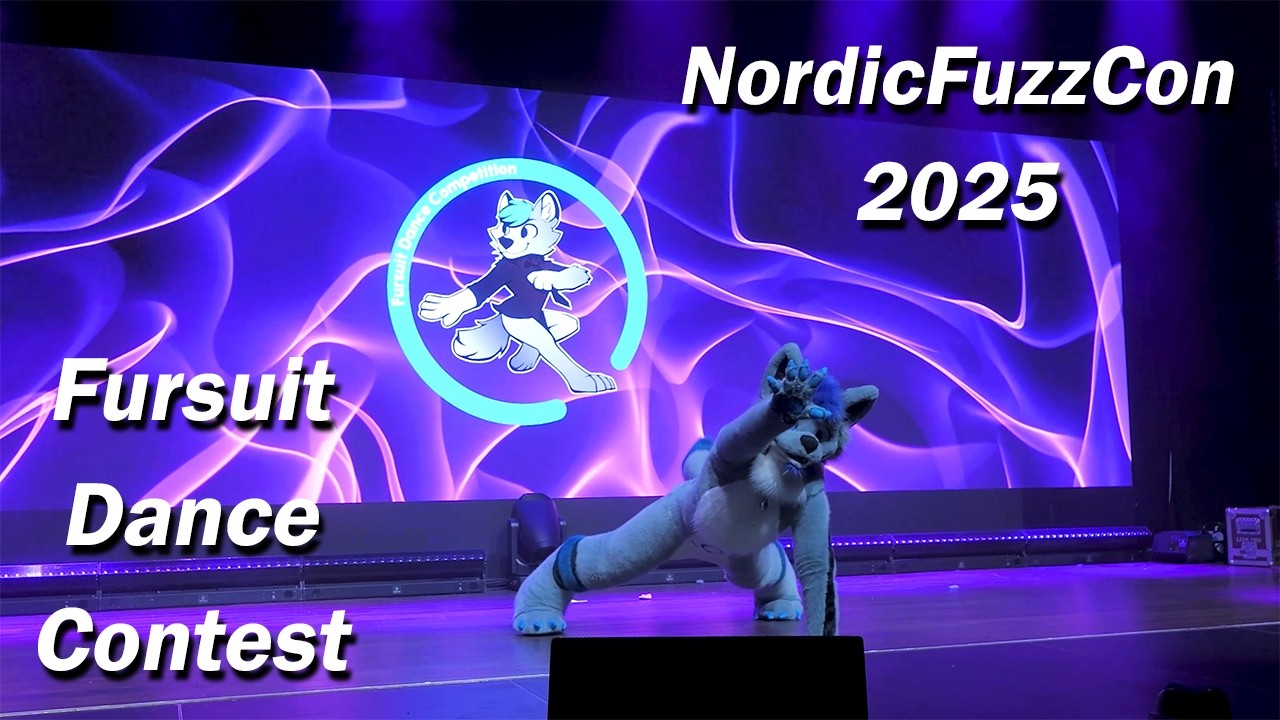 Fursuit dance contest - NFC 2025 - Ray Bleiz