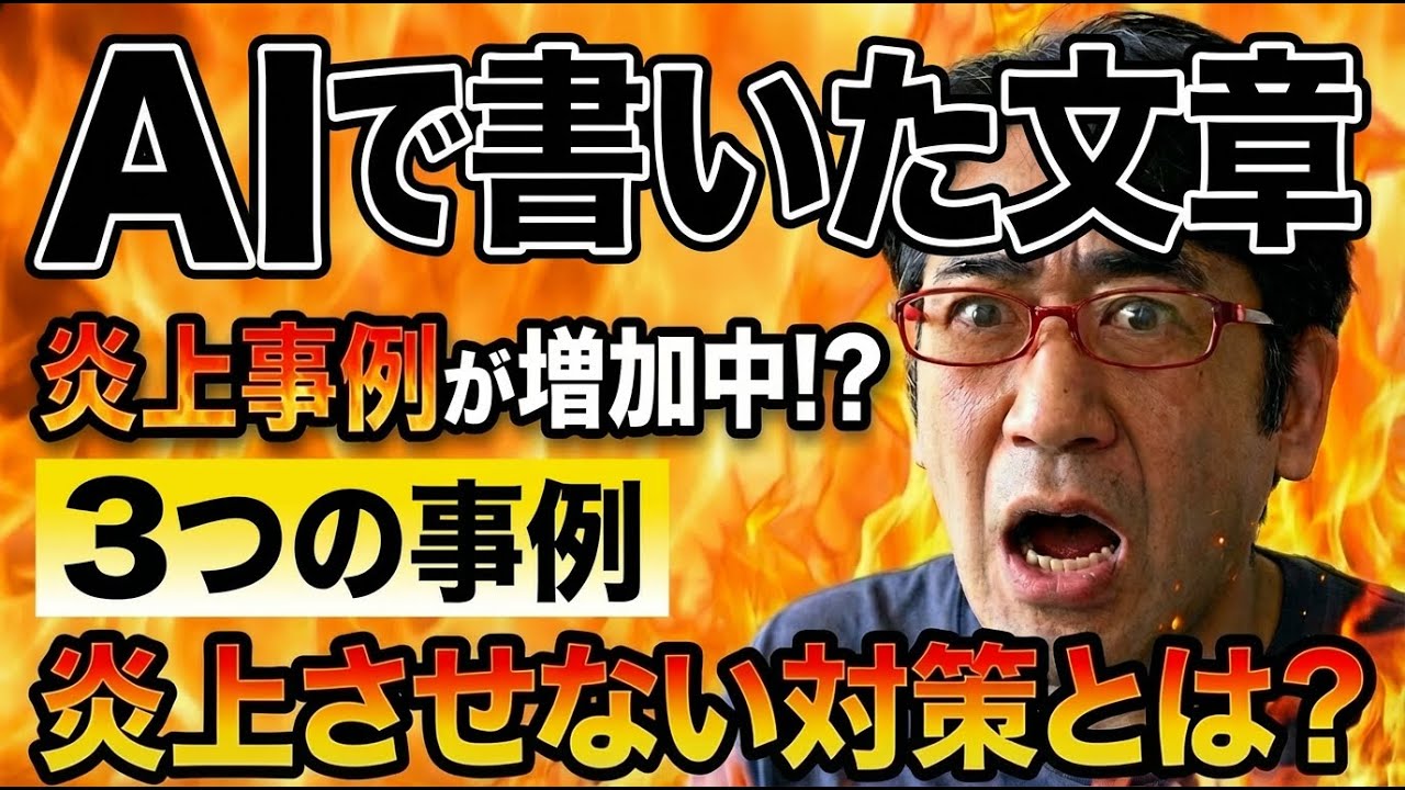 なぜAIで作成した文章が炎上するのか？AIライティングで炎上しない回避策