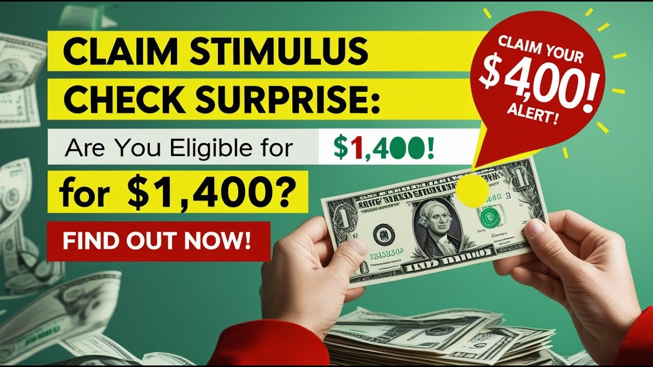 IRS Stimulus Check Surprise: Are You Eligible for $1,400? Find Out Now!