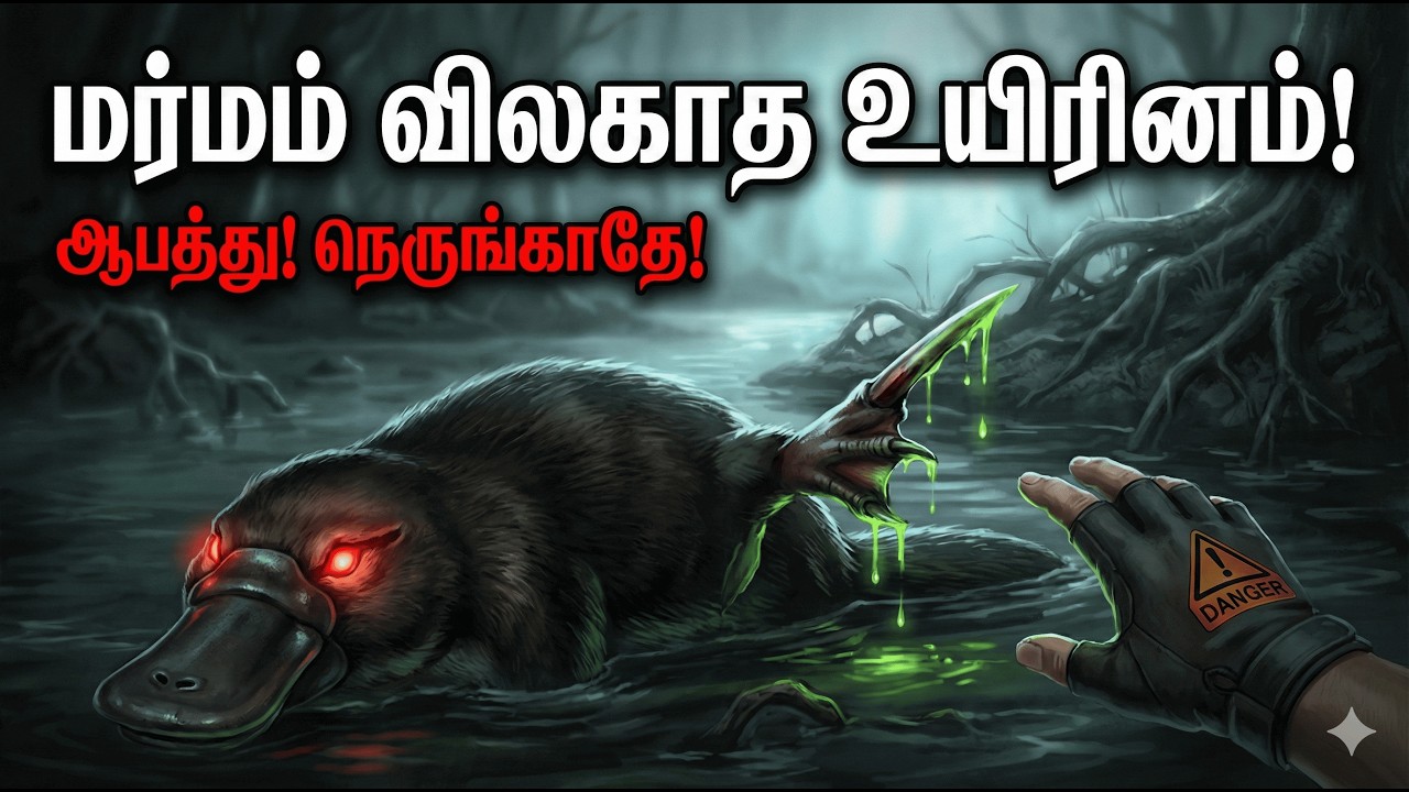 விஷம் கக்கும் வாத்து! 😱 தொடாதீங்க! உலகின் ஒரே விஷப் பாலூட்டி! | The Platypus | Kingdom of Animals