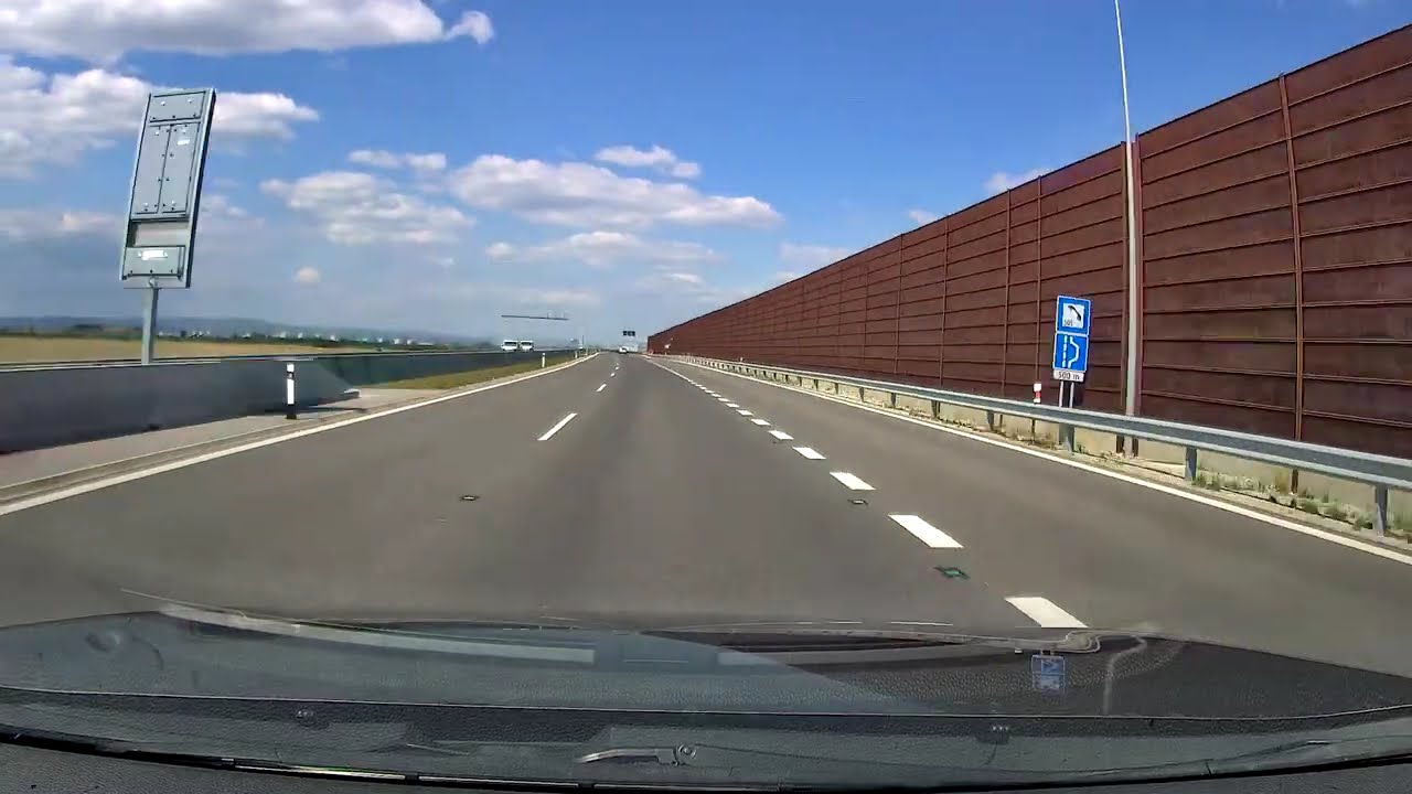 Bratislava highway bypass D4 (from Austrian border)