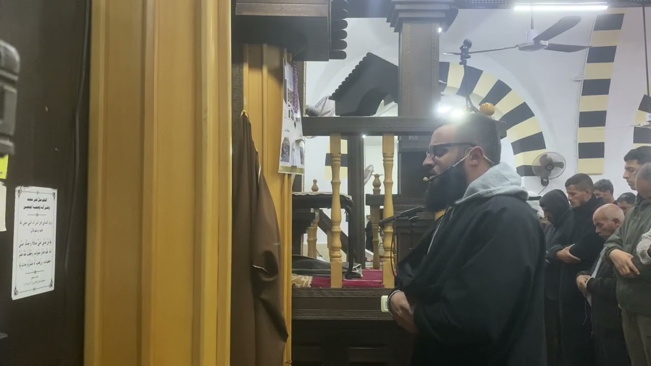 صلاة العشاء الشيخ زيد ابو دية 