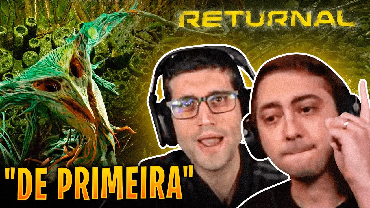 YOUTUBERS ENFRENTANDO O HYPERION NO RETURNAL (BOSS)