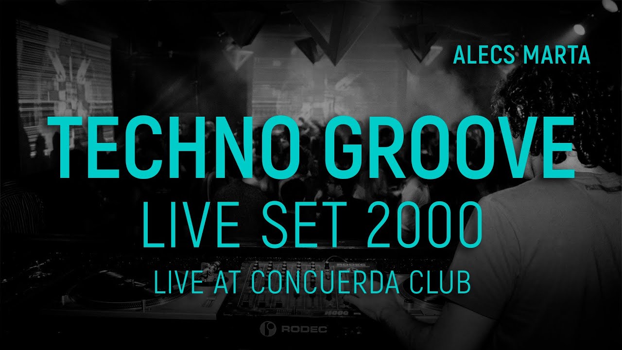 Alecs Marta | Techno Groove Live Set | Concuerda Club, Terrassa (2000)