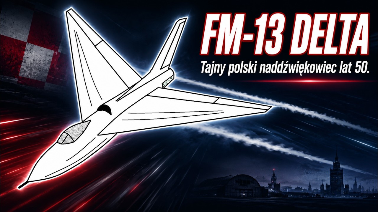 FM-13 Delta &ndash; tajny polski naddźwiękowiec, kt&oacute;ry m&oacute;gł wyprzedzić swoją epokę? 🇵🇱✈️
