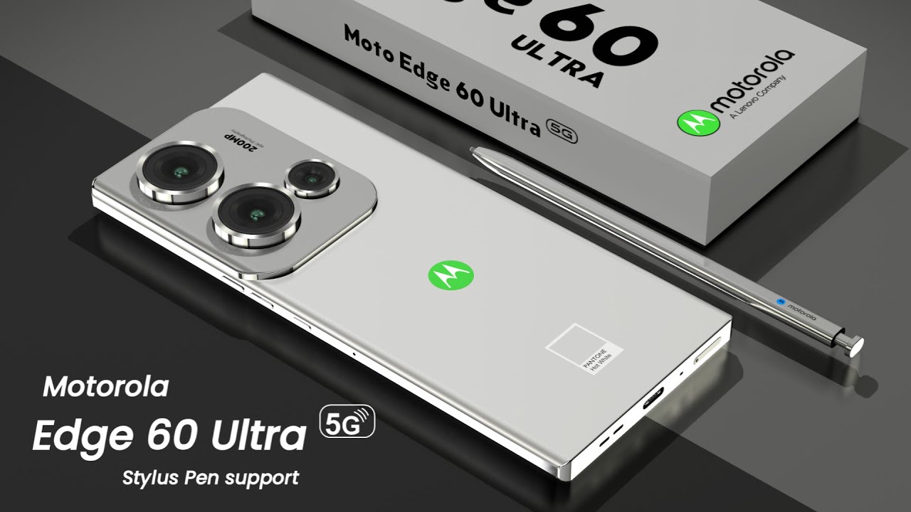Moto Edge 60 Ultra* 5G, 200MP Camera,Snapdragon 8 Gen 4, 5500mAh Battery,16GB RAM/Moto Edge 60 Ultra