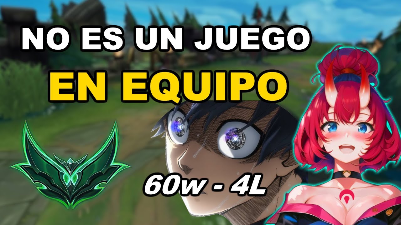 El lol NO es un JUEGO en EQUIPO | Hierro a Challenger DIA 9