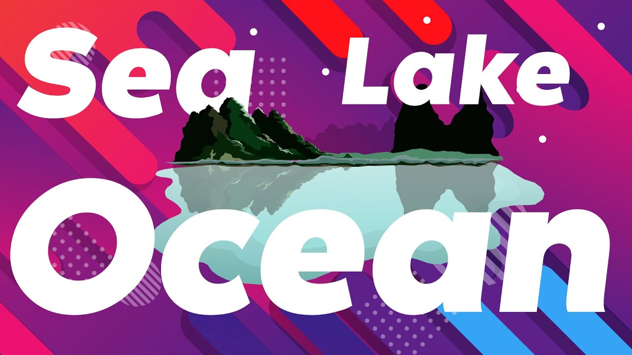 Difference Between Ocean, Sea and Lake