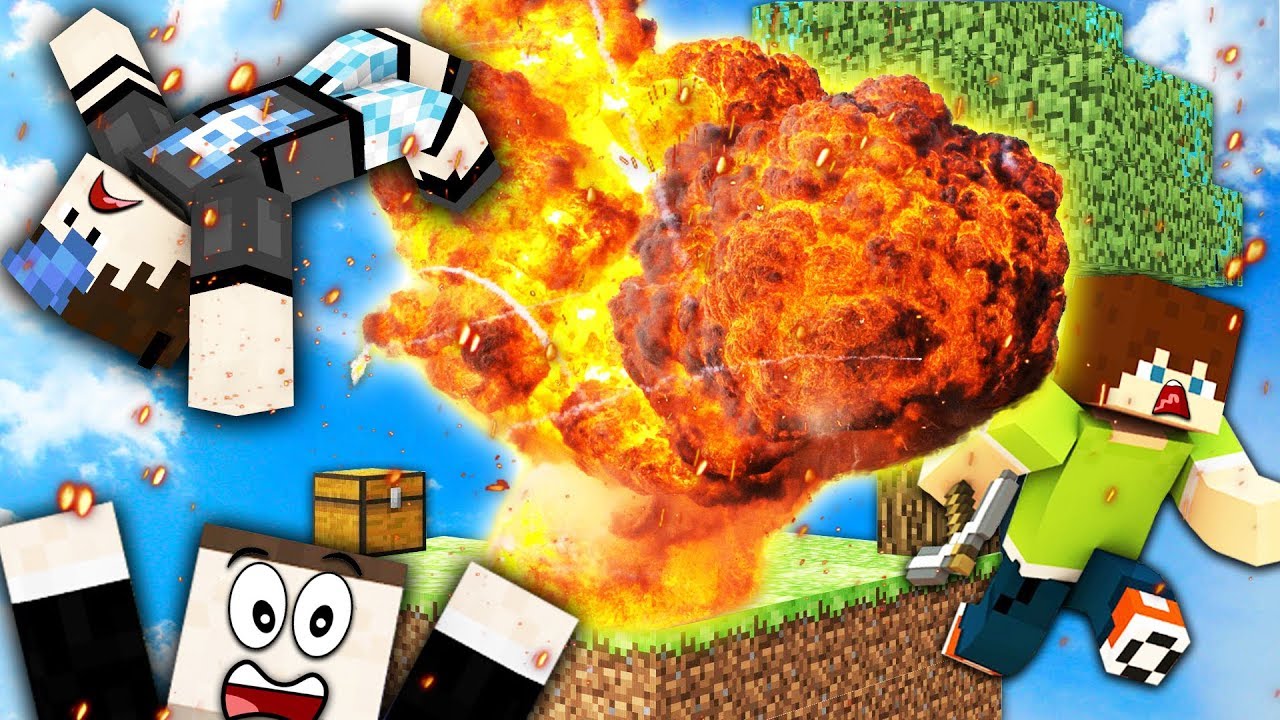VŠECHNO VYBUCHLO! | SkyBlock #6 w/ Bax, MenT
