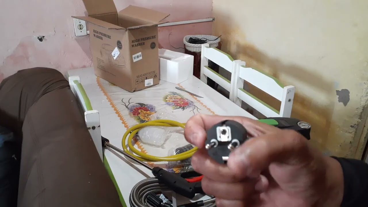 Lavadora de alta press&atilde;o tecepo motor indu&ccedil;&atilde;o