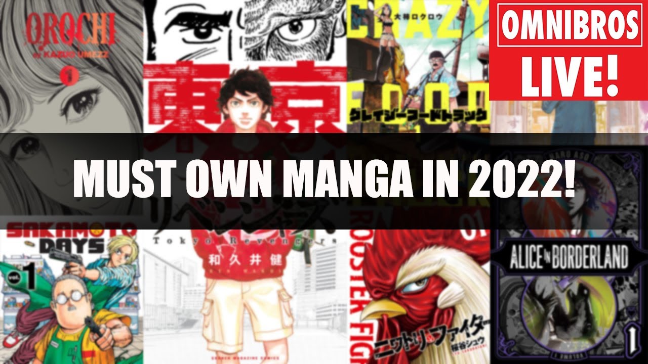 MANGA YOU NEED TO GET IN 2022! | Omnibros Live