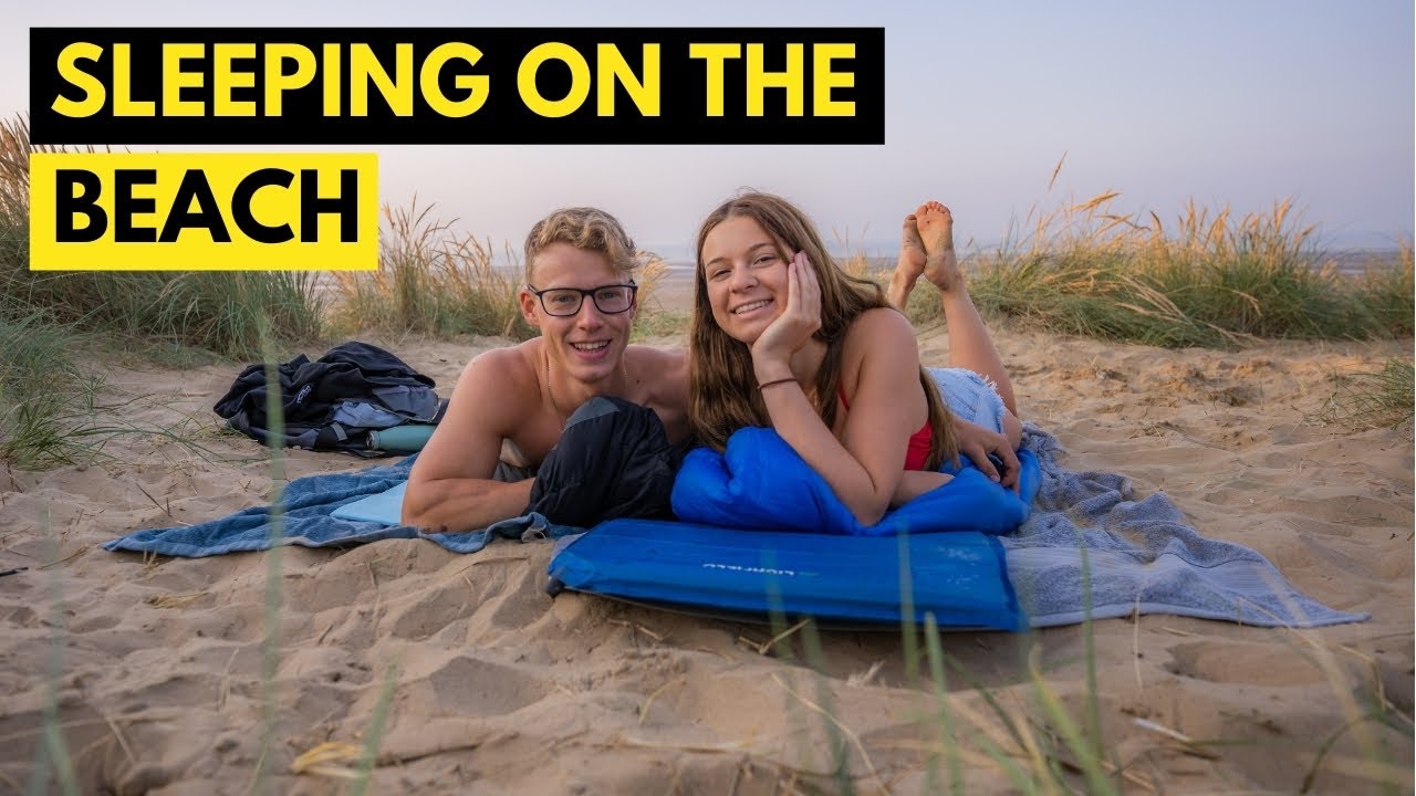We tried sleeping on the beach in the UK?