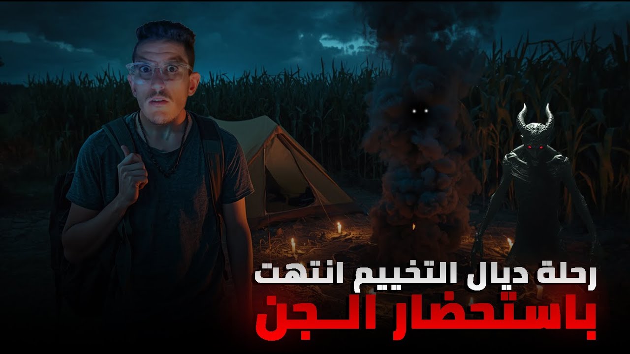 رحلة تخييم فالغابة...سالات باستحضار أخطر أنواع الجن (ليلة من الرعب فحقل الذرة)