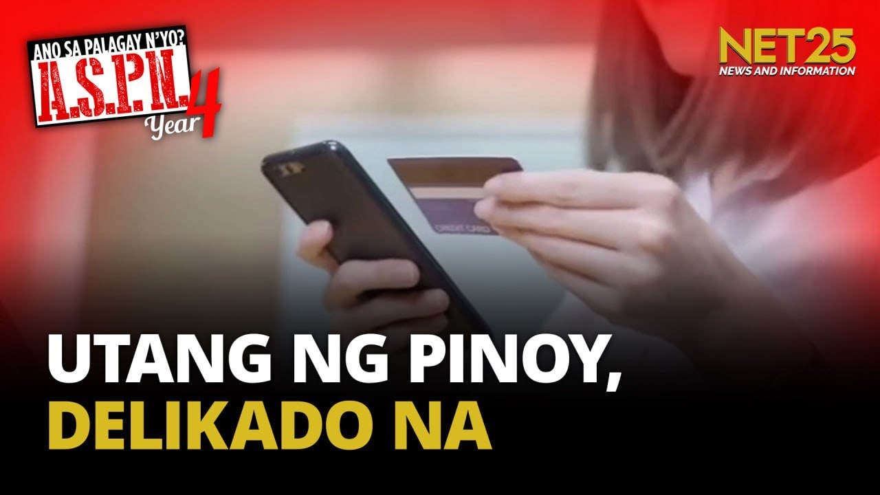 Utang ng mga Pinoy sa credit card, umabot na sa delikadong antas