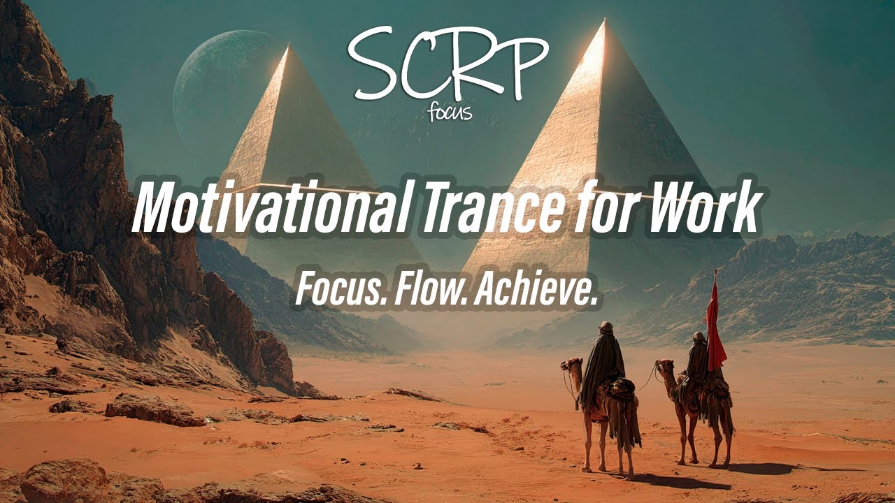 50 Min Trance Flow — Mellow Uplift + Airflow Mindset | Work & Study Motivation