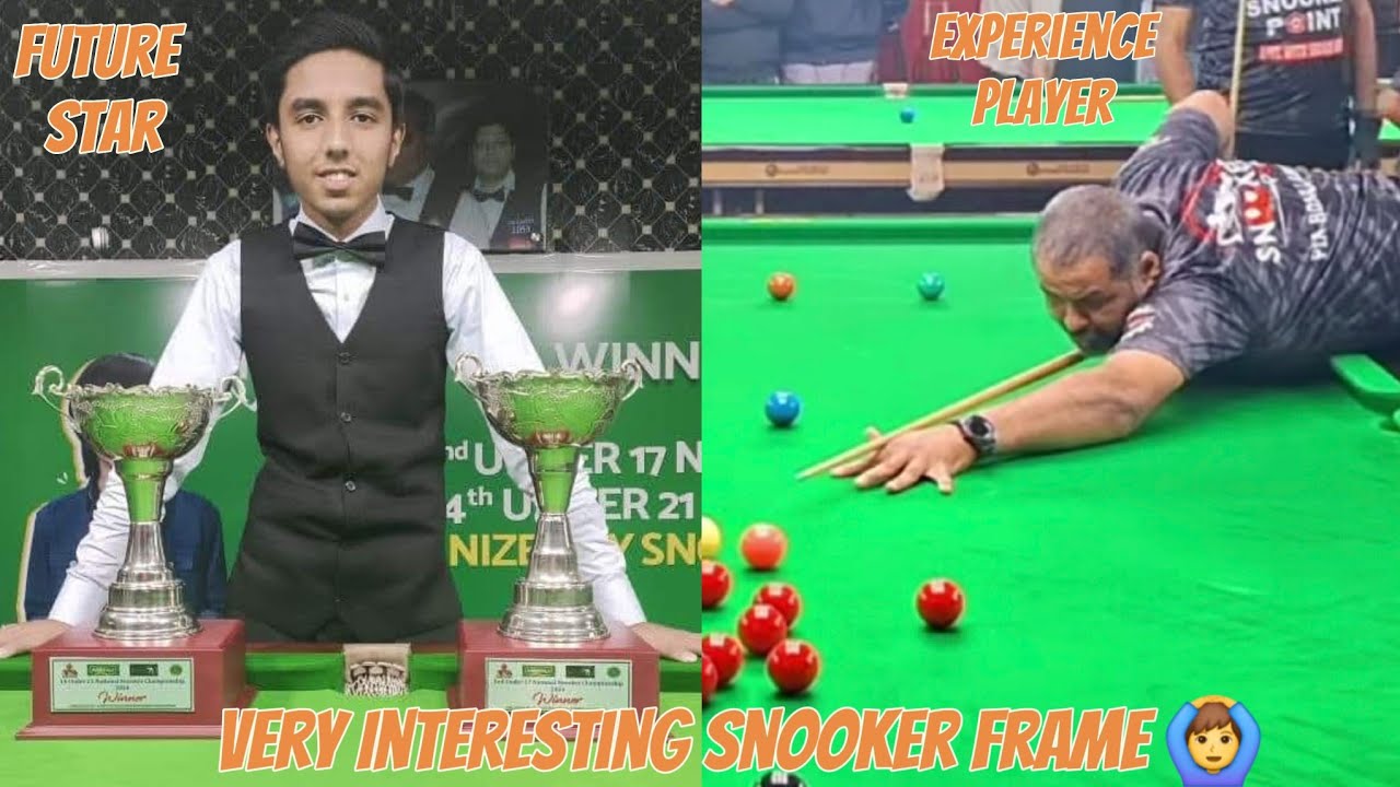 Snooker Shining Star Hasnain Akhtar Vs Asif Toba | Snooker Final Frame | Interesting Snooker Match