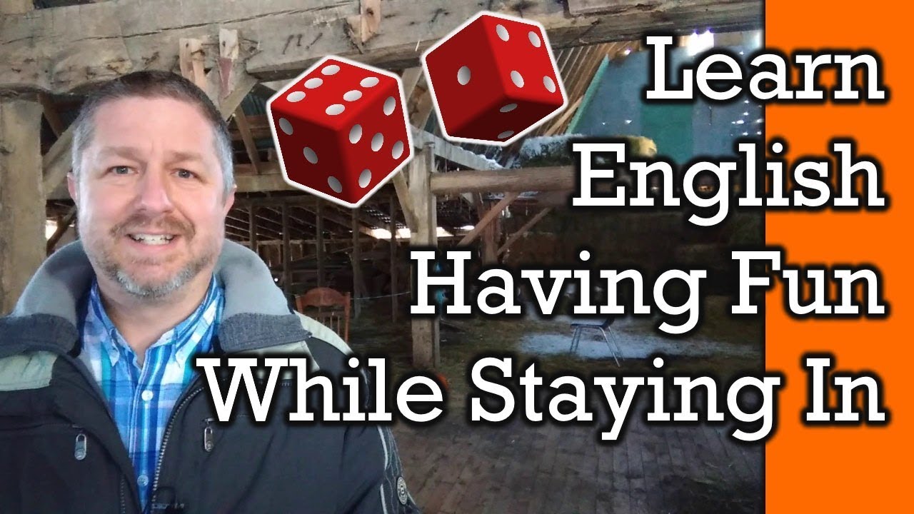 Fun at Home!  Learn English Words and Phrases for Fun Things to Do At Home
