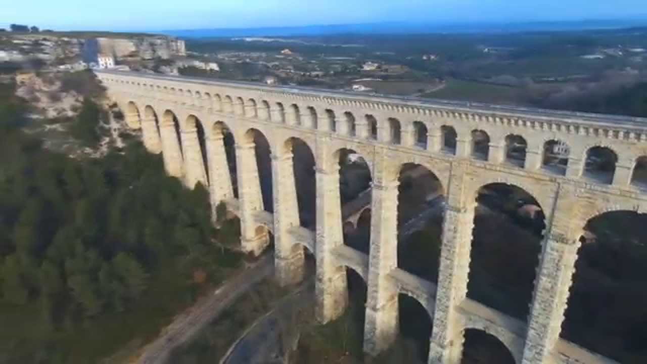 Parrot Bebop Drone, Ventabren, Aqueduc de Roquefavour