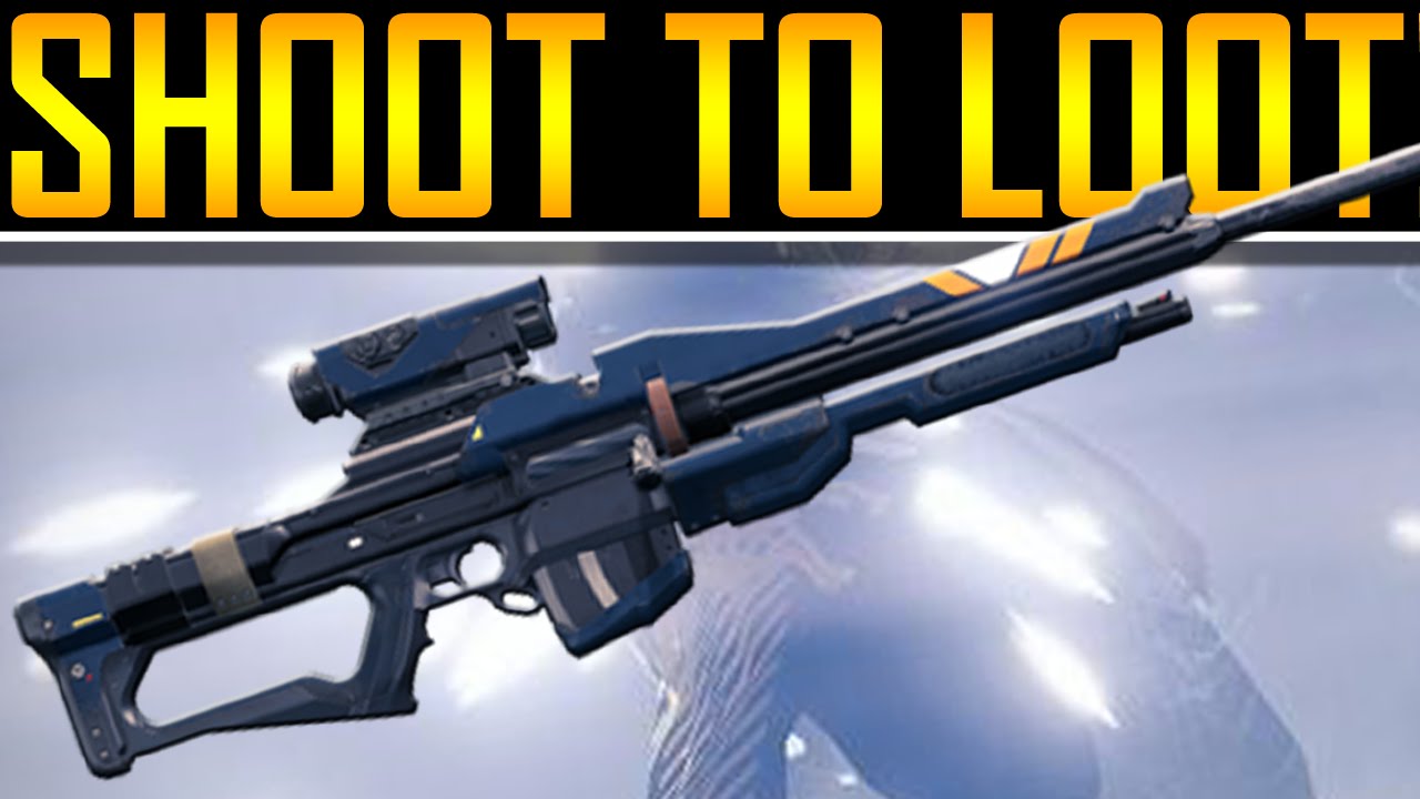 Destiny Gameplay - Shoot To Loot Sniper Upgrade!