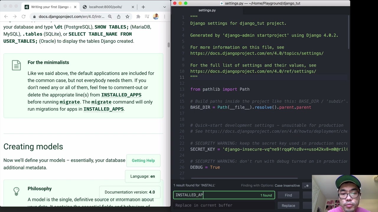 Django Tutorial Walkthrough 2